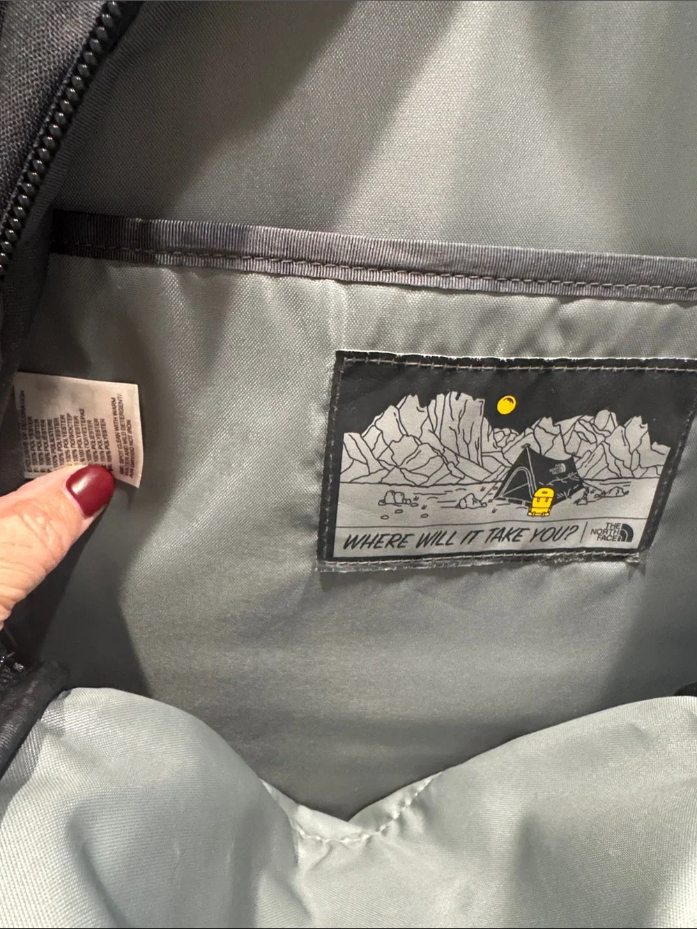 The North Face jester backpack